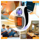 Aquecedor Elétrico Portátil para Tomada com Controle Remoto - WarmEase - Site compre mais