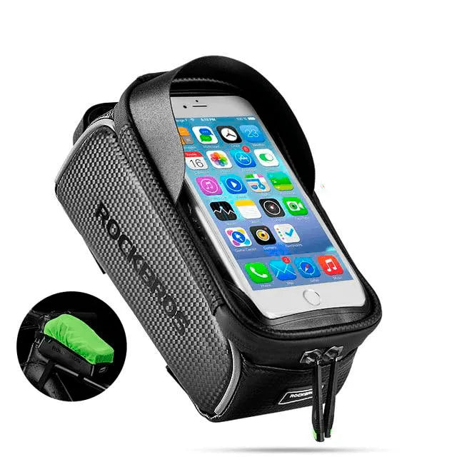 Bolsa Ciclismo Impermeável Porta Celular com Touch Screen RockBros - Site compre mais