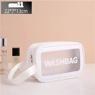 Bolsa de Viagem Portátil Feminina WasBag™ : Elegância Transparente e Proteç - Site compre mais