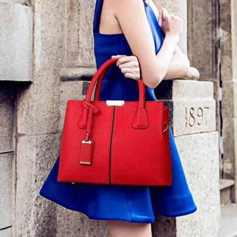 Bolsa Feminina de Ombro em Couro - LuxeShoulder - Site compre mais