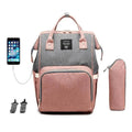 Bolsa Mochila Maternidade LeQueen USB - Site compre mais