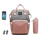 Bolsa Mochila Maternidade LeQueen USB - Site compre mais