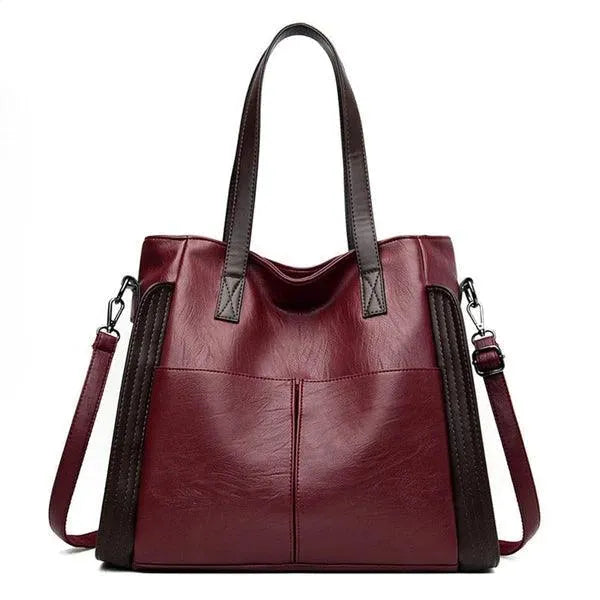 Bolsa Tote Feminina de Couro Versátil - ChicCarry - Site compre mais