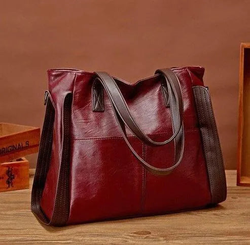 Bolsa Tote Feminina de Couro Versátil - ChicCarry - Site compre mais