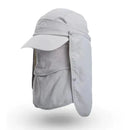 Boné para Pesca com Proteção UV 4 em 1 - Site compre mais