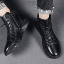 Bota Coturno Masculina de Couro - UrbanStyle - Site compre mais