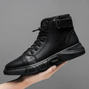 Bota Coturno Masculina de Couro - UrbanStyle - Site compre mais