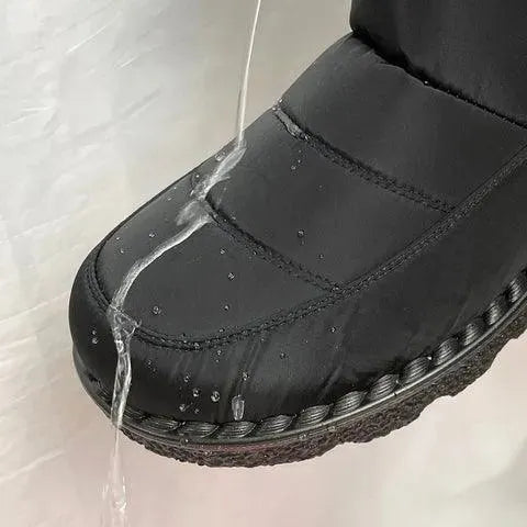 Bota Feminina de Inverno Aveludada Impermeável - CozyWarm - Site compre mais