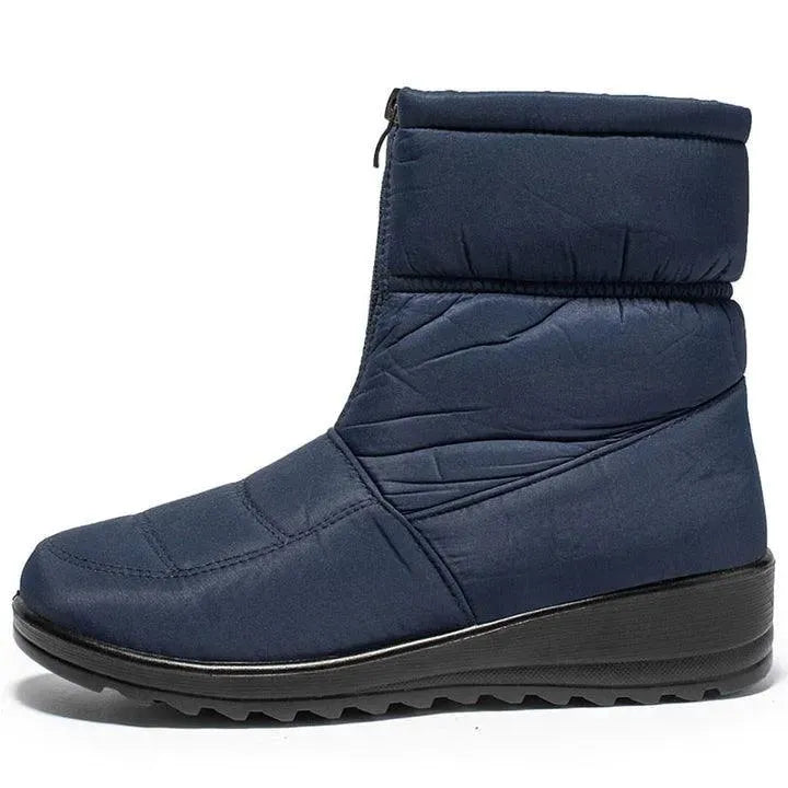 Bota Feminina de Inverno Aveludada Impermeável - CozyWarm - Site compre mais