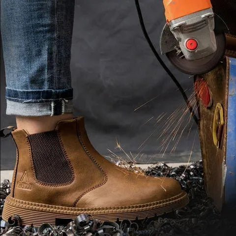 Bota Masculina de Segurança Indestrutível - Safety Max - Site compre mais