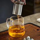 Bule de Vidro Borosilicato com Infusor de Aço Inoxidável - Site compre mais