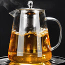 Bule de Vidro Borosilicato com Infusor de Aço Inoxidável - Site compre mais