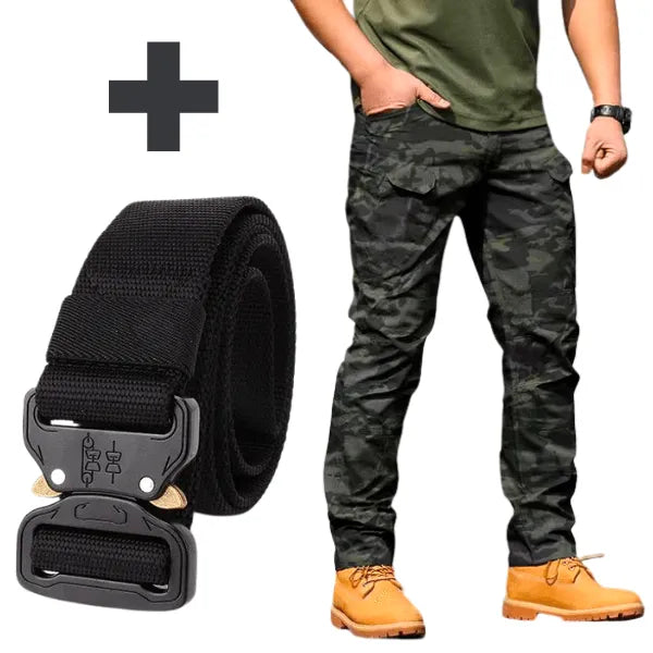 Calça Tática Militar Impermeável - Delta Force + Cinto - Site compre mais