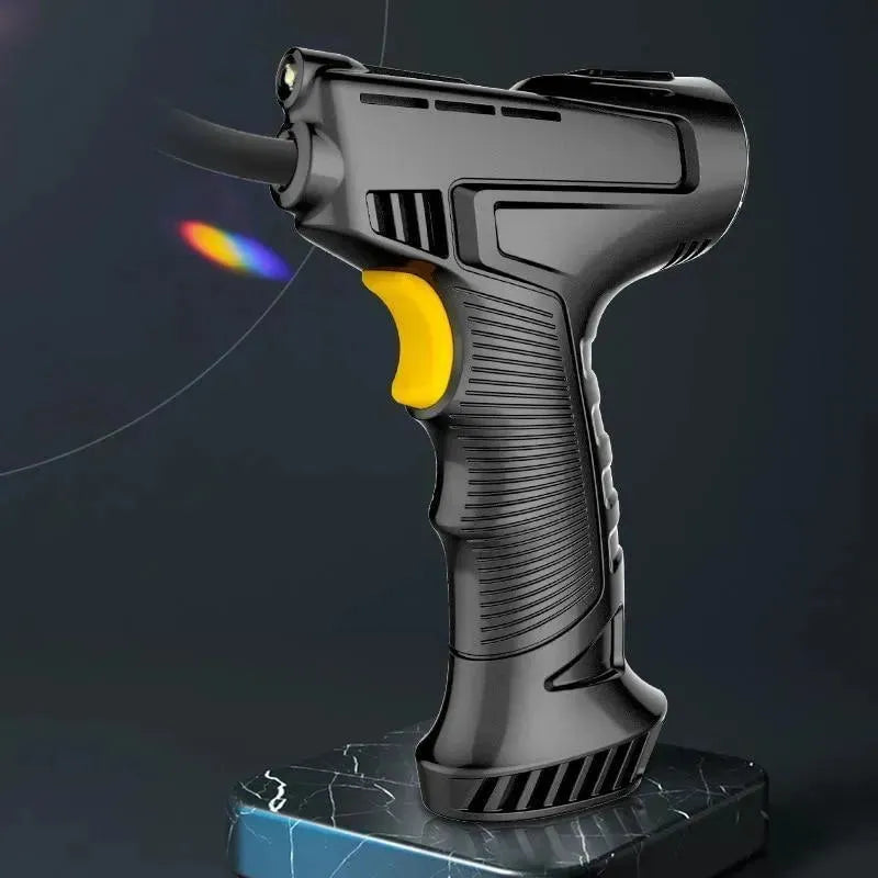 Calibrador de Pneus Digital + 3 Bicos Diferentes - AirPistol - Site compre mais