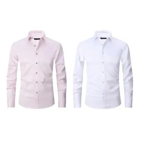 Camisa Social Milano Anti Amassado - Compre 1 Leve 2 - Site compre mais