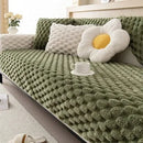 Capa de Sofá de Inverno Peluciada e Antiderrapante - Site compre mais