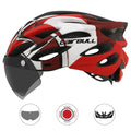 Capacete Ciclismo com Luz Traseira e Viseira Magnética Masculino/Feminino Cairbull - Site compre mais