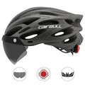 Capacete Ciclismo com Luz Traseira e Viseira Magnética Masculino/Feminino Cairbull - Site compre mais