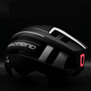 Capacete Ciclismo com Luz Traseira e Viseira Magnética Masculino/Feminino Promend - Site compre mais