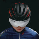 Capacete Ciclismo com Luz Traseira e Viseira Magnética Masculino/Feminino Promend - Site compre mais