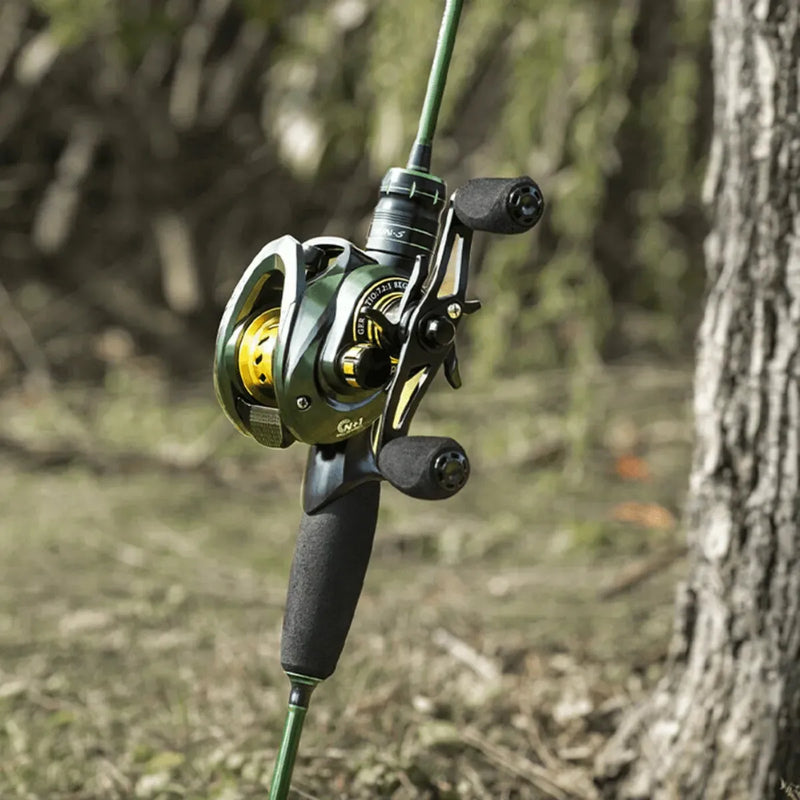 Carretilha de Pesca Anti Cabeleira 14 Rolamentos - Titan Pro - Site compre mais