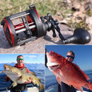 Carretilha de Pesca Perfil Alto - 25kg Max Drag 3+1 Rolamentos - Sougayilang - Site compre mais