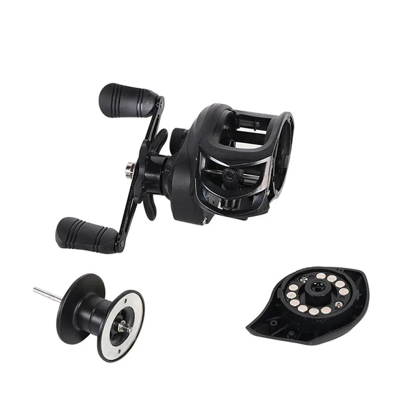 Carretilha de Pesca Profissional GLS AS200 Drag 8kg Ultra Leve - Site compre mais