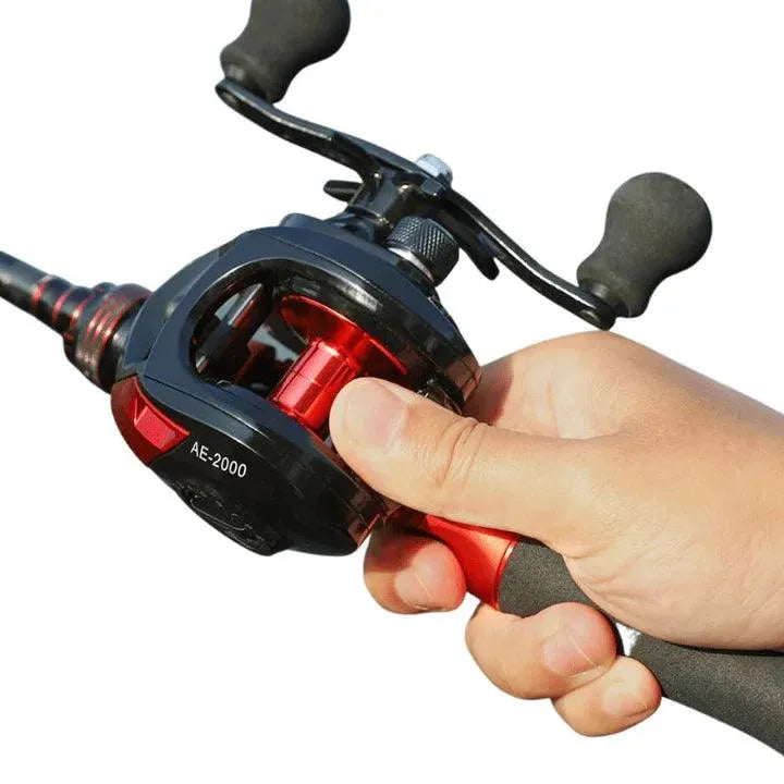 Carretilha de Pesca Profissional Pro Living com 13 Rolamentos - Site compre mais