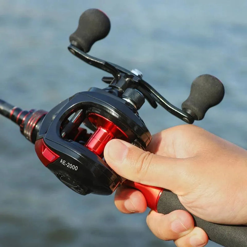 Carretilha de Pesca Profissional Pro Living com 13 Rolamentos - Site compre mais