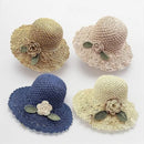 Chapéu de Verão Feminino de Crochê Floral - Site compre mais