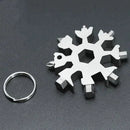 Chave Emergencial Feita de Aço Inoxidável - Multifuncional (18 em 1) - Site compre mais