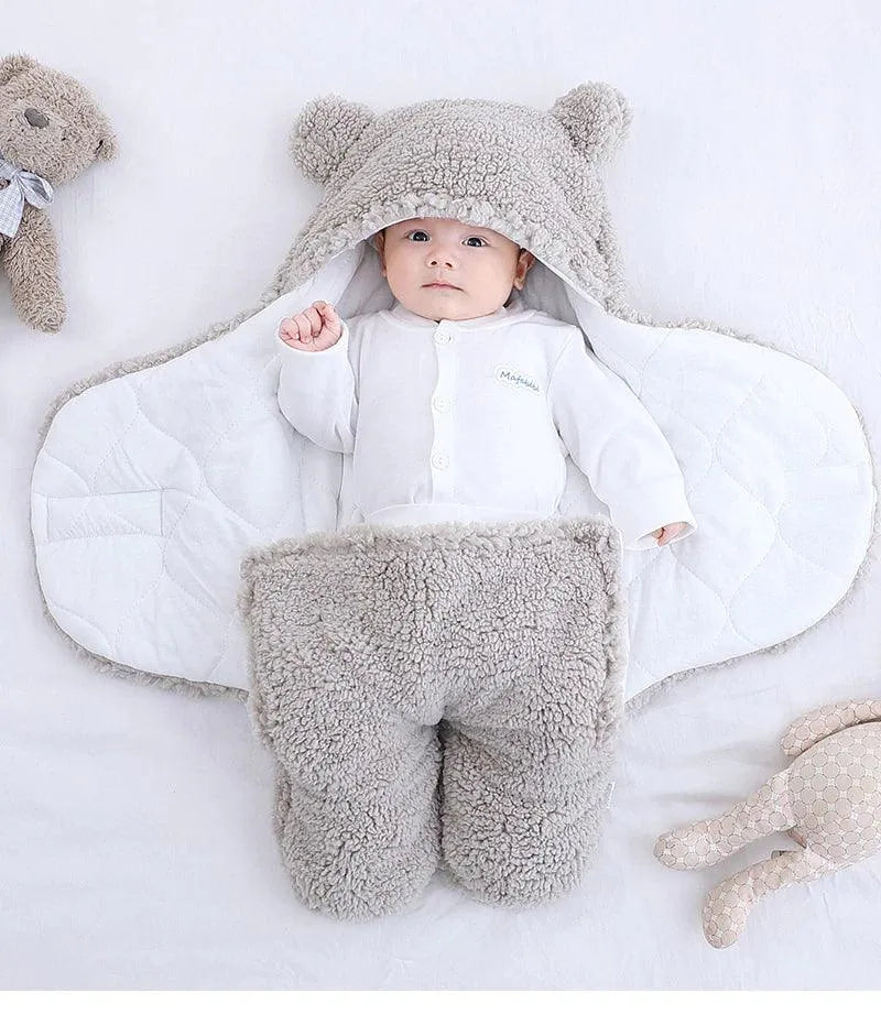 Cobertor de Ursinho para Bebe Dormir - Seguro e Confortável - Site compre mais