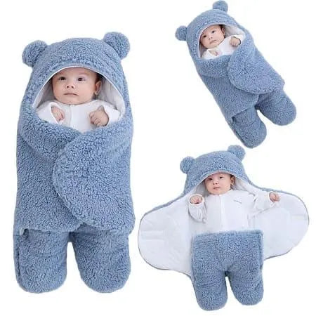 Cobertor de Ursinho para Bebe Dormir - Seguro e Confortável - Site compre mais