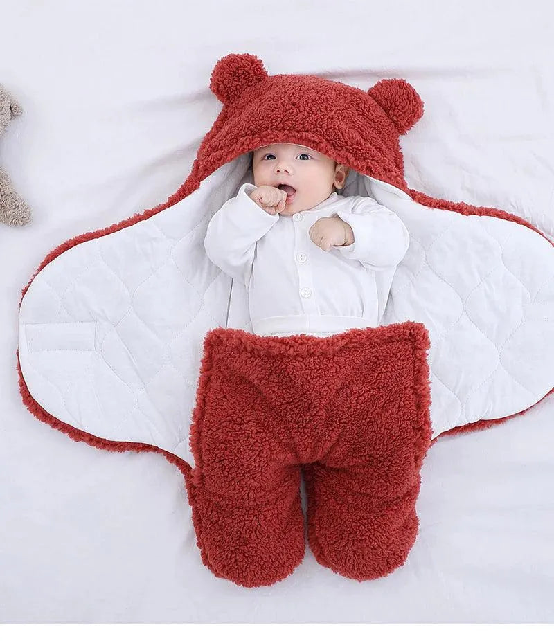 Cobertor de Ursinho para Bebe Dormir - Seguro e Confortável - Site compre mais