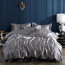 Conjunto Completo de Roupas de Cama de Cetim - SatinDream - Site compre mais