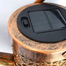 Decoração de Jardim Regador com Luz Led Solar.