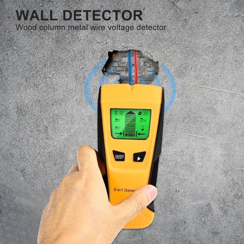 Detector de Barreiras - Scanner de Parede 3 em 1 - Site compre mais