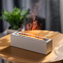 Difusor Umidificador Aromático com Efeito de Chama RGB - Site compre mais