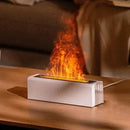 Difusor Umidificador Aromático com Efeito de Chama RGB - Site compre mais