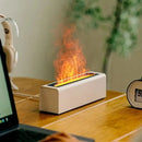 Difusor Umidificador Aromático com Efeito de Chama RGB - Site compre mais