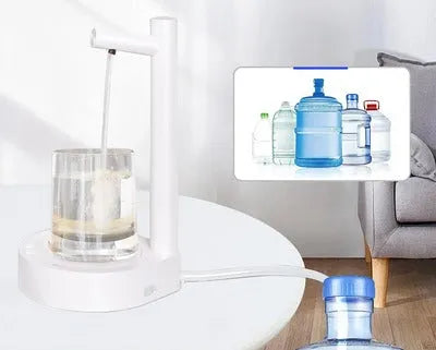 Dispensador de Água Elétrico Inteligente para Garrafas de 5 Litros Recarregável - Site compre mais