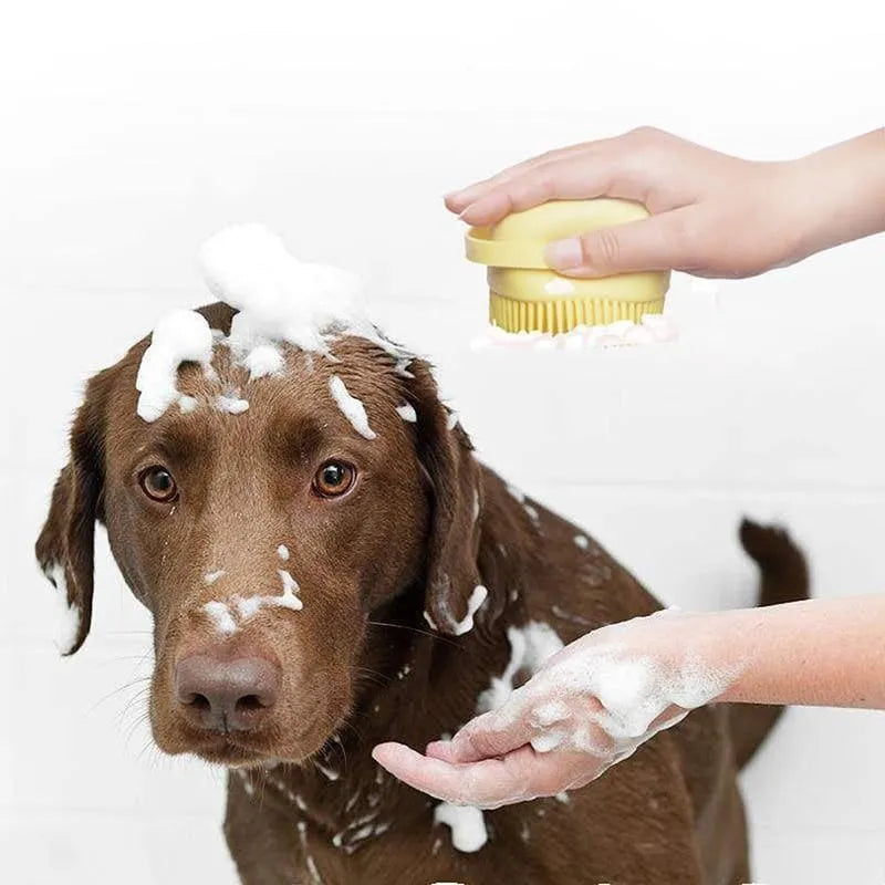 Escova de Banho Massageadora para Pets - Site compre mais