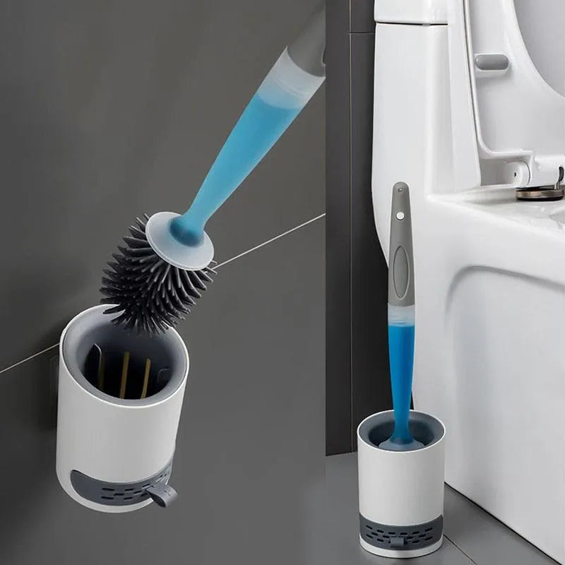 Escova de Limpeza para Vaso com Dispensador Recarregável - SmartClean - Site compre mais