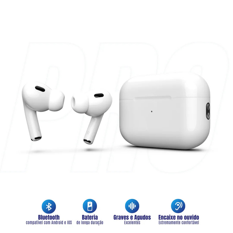 Fone de Ouvido Bluetooth AirPods Pro 2 Inspired - Site compre mais