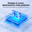 Fone de Ouvido Bluetooth QCY T13 com Cancelamento de Ruído Ativo ANC - Site compre mais