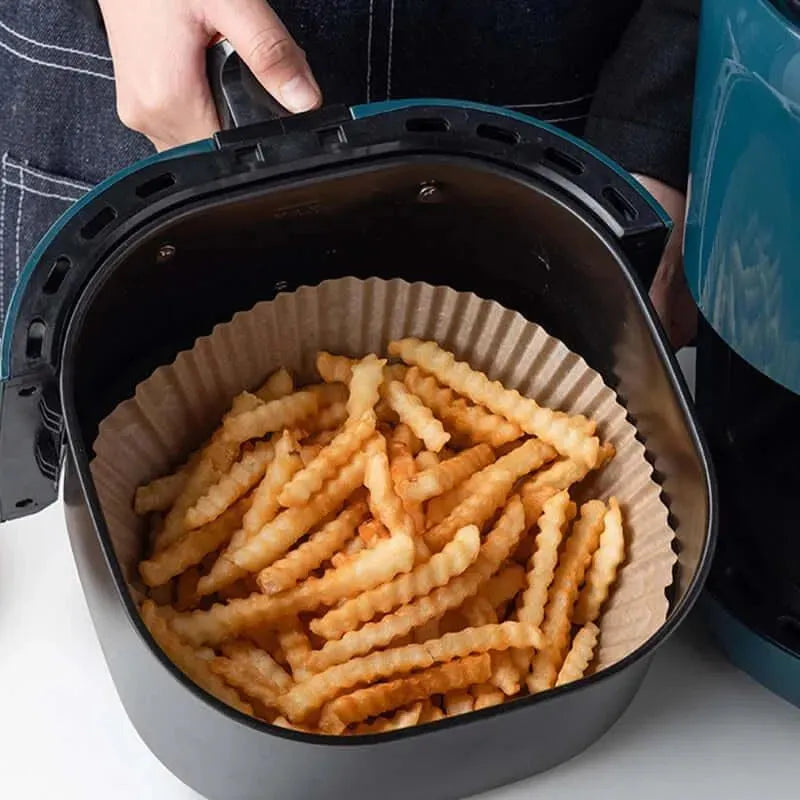 Forro de Papel Protetor Antiaderente para Air Fryer - Site compre mais