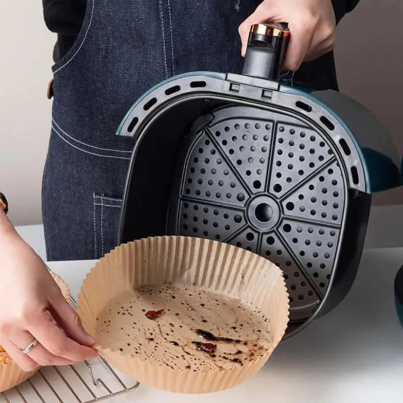 Forro de Papel Protetor Antiaderente para Air Fryer - Site compre mais