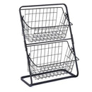 Fruteira de Mesa Metal 2 Andares Camada Dupla Organizador - Site compre mais
