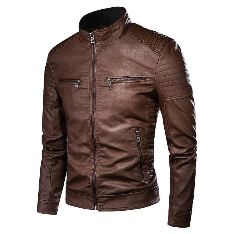 Jaqueta de Couro Elegante - ClassyJacket - Site compre mais