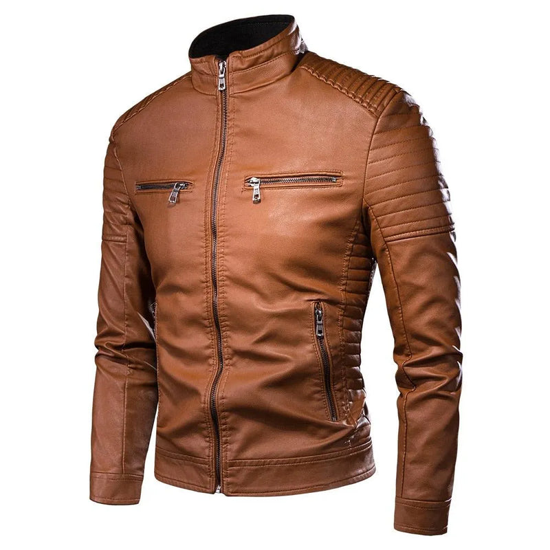 Jaqueta de Couro Elegante - ClassyJacket - Site compre mais